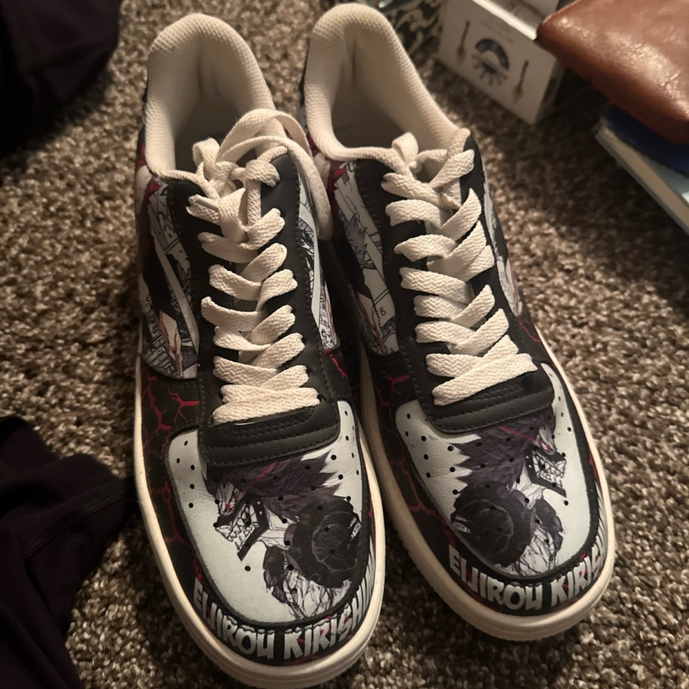 My Hero Academia Custom Kirishima Sneakers